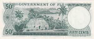 Fiji, 50 Cents, 1969, XF, p58a