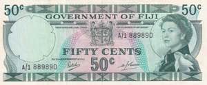 Fiji, 50 Cents, 1969, ... 
