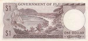 Fiji, 1 Dollar, 1969, XF(+), p59a