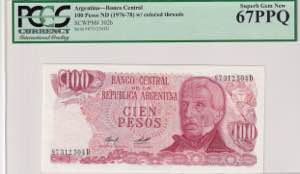 Argentina, 100 Pesos, ... 