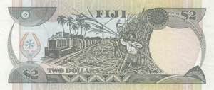 Fiji, 2 Dollars, 1980, VF, p77