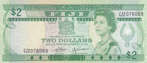 Fiji, 2 Dollars, 1980, ... 