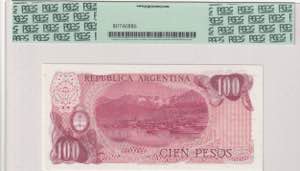 Argentina, 100 Pesos, 1976/1978, UNC, p302b