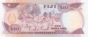 Fiji, 10 Dollars, 1989, UNC, p92a