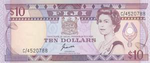 Fiji, 10 Dollars, 1989, ... 