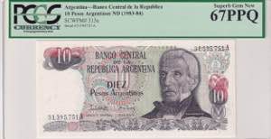 Argentina, 10 Pesos ... 