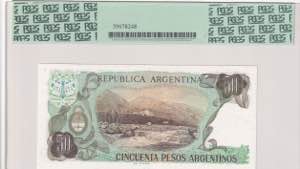 Argentina, 50 Pesos Argentinos, 1983/1985, ... 