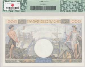 France, 1.000 Francs, 1940, UNC, p96a