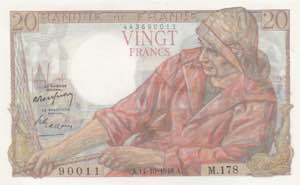 France, 20 Francs, 1948, ... 