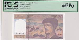 France, 20 Francs, 1997, ... 