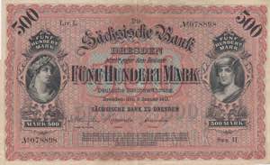 Germany, 500 Mark, 1911, ... 
