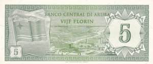 Aruba, 5 Florin, 1986, ... 