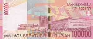 Indonesia, 100.000 Rupiah, 2004, UNC, p146a