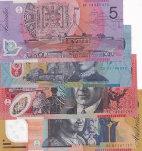Australia, 5-10-20-50 Dollars, 2009/2015, ... 