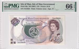 Isle of Man, 10 Pounds, ... 