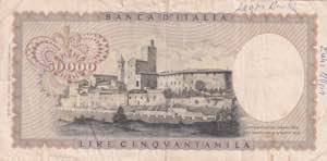 Italy, 50.000 Lire, 1970, VF(+), p99b