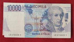 Italy, 10.000 Lire, 1984, XF, p112, (Total ... 