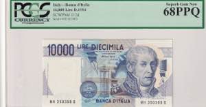 Italy, 10.000 Lire, ... 