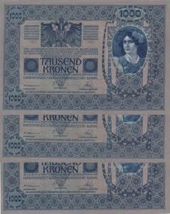 Austria, 1.000 Kronen, 1919, UNC, p59, ... 