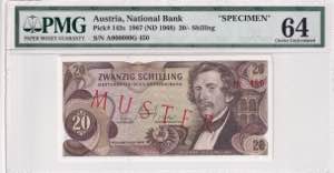 Austria, 20 Shillings, ... 