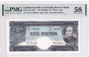 Australia, 5 Pounds, ... 