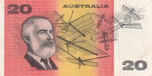 Australia, 20 Dollars, 1974/1994, VF(+), p46h