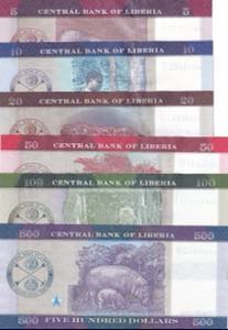 Liberia, 5-10-20-50-100-500 Dollars, 2016, ... 