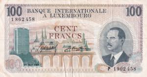 Luxembourg, 10 Francs, ... 