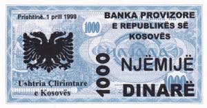 Macedonia, 1.000 Dinara, ... 