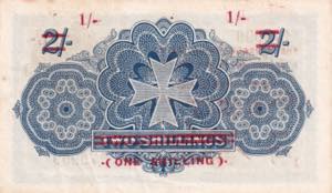 Malta, 1 Shilling, 1940, UNC(-), p15