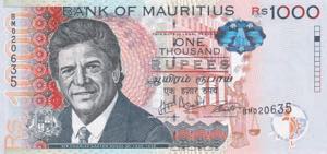 Mauritius, 1.000 Rupees, ... 