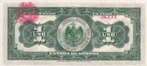 Mexico, 1 Peso, 1915, UNC, pS1071