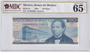 Mexico, 50 Pesos, 1981, ... 