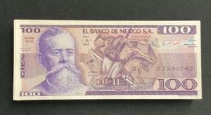 Mexico, 100 Pesos, 1982, p74c, BUNDLE