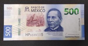 Mexico, 500 Pesos, 2021, ... 