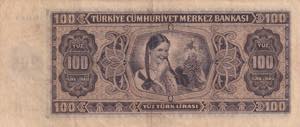 Turkey, 100 Lira, 1942, VF(+), p144a, ... 