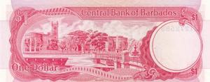 Barbados, 1 Dollar, 1973, UNC, p29r, ... 