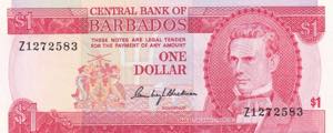 Barbados, 1 Dollar, ... 