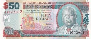 Barbados, 50 Dollars, ... 