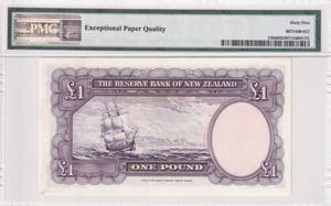 New Zealand, 1 Pound, 1960/1967, UNC, p159d