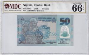 Nigeria, 50 Naira, 2018, ... 