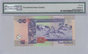 Belize, 2 Dollars, 2014, UNC, p66e