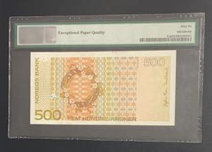 Norway, 500 Kroner, 2015, UNC, p51g
