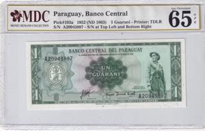 Paraguay, 1 Guarani, ... 