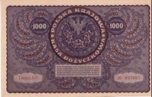 Poland, 1.000 Marek, 1919, UNC(-), p29