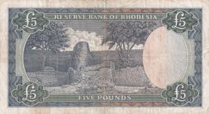 Rhodesia, 5 Pounds, 1966, VF, p29