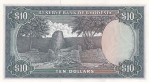 Rhodesia, 10 Dollars, 1979, UNC, p41a