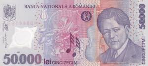 Romania, 50.000 Lei, ... 