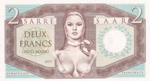 Saar, 2 Francs, 2015, ... 