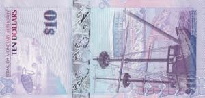 Bermuda, 10 Dollars, 2009, UNC, p95a